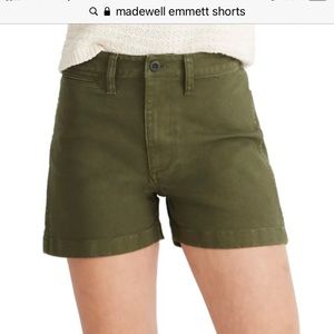 Madewell Emmett Shorts, Loden size 27